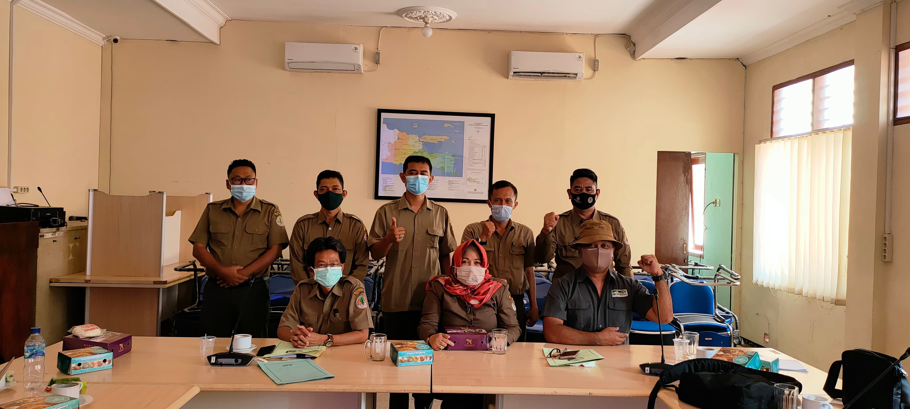 Pembahasan draft perjanjian kerjasama perlindungan sumber daya alam CA. Pulau Sempu